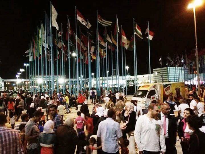 過激派はダマスカスの国際展示会で解雇