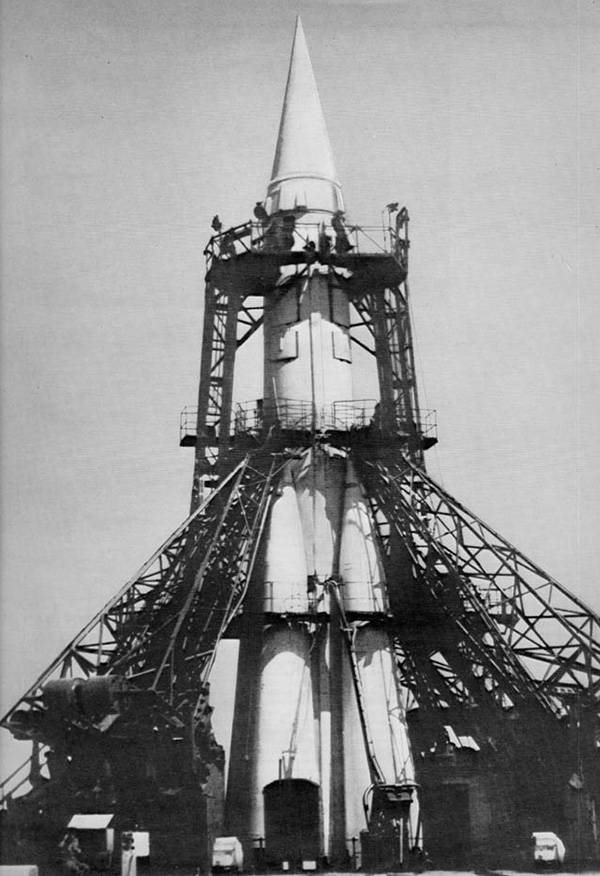60 years ago, the first successful launch of the Soviet intercontinental ballistic missile P-7 took place