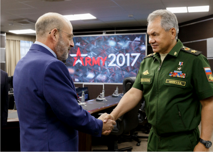 Der russische Verteidigungsminister trifft sich mit dem libanesischen Verteidigungsminister