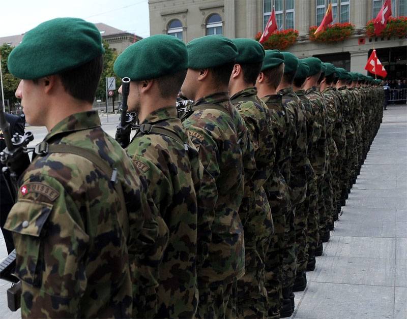 Mentori dell'esercito svizzero richiesti