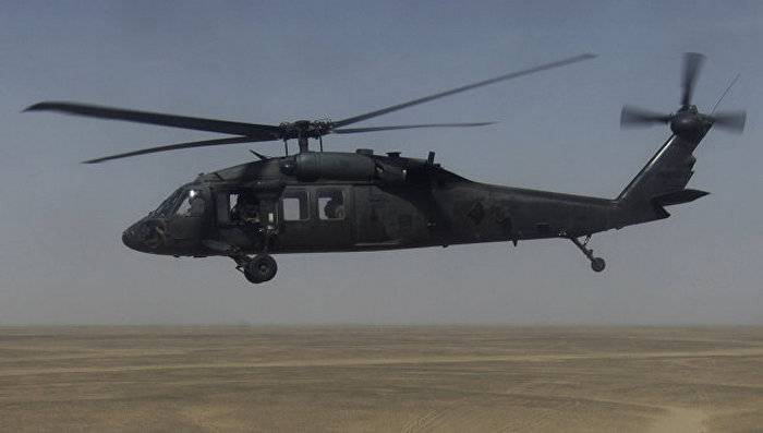 American Black Hawk syöksyi maahan Jemenin rannikolla