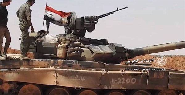 The Syrian army launched an operation on the western borders of the province of Deir ez-Zor