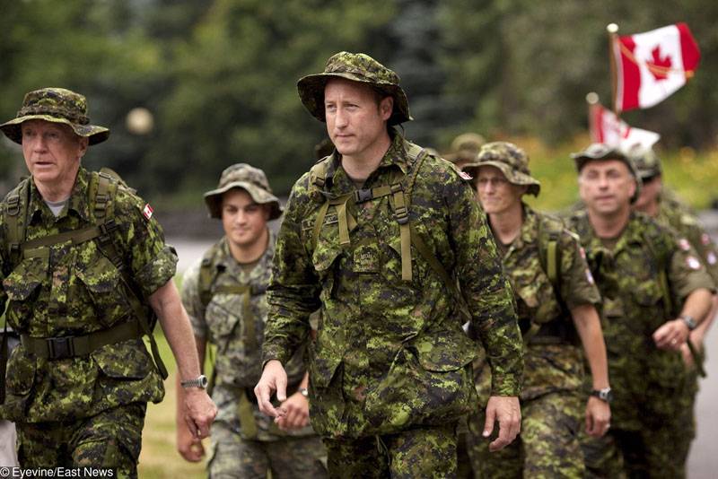 加拿大军事人员在叙利亚 - 黎巴嫩边境上做了什么？