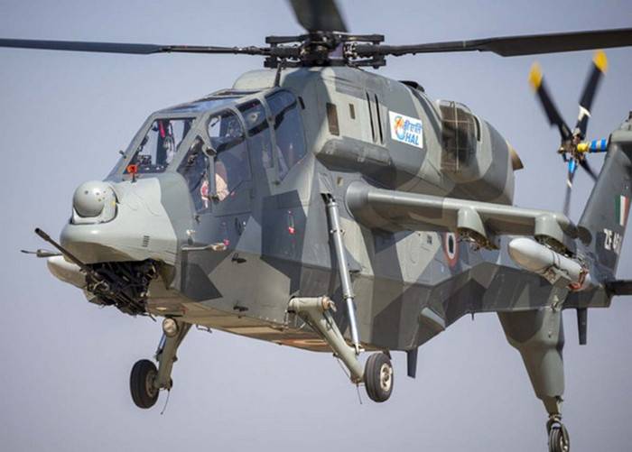 Индийцы приступили к производству собственного ударного вертолета