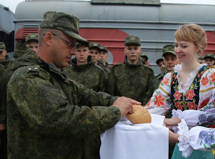 Venäläiset signalistit saapuivat Valko-Venäjälle osallistumaan harjoitukseen
