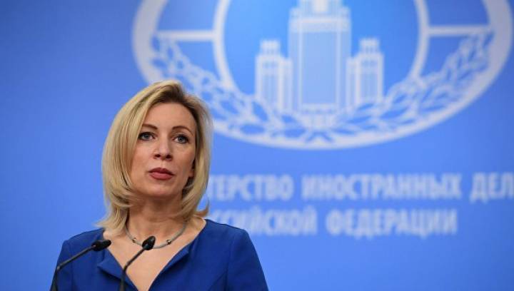 Zakharova: EUA esperam venda de propriedades russas a seu favor