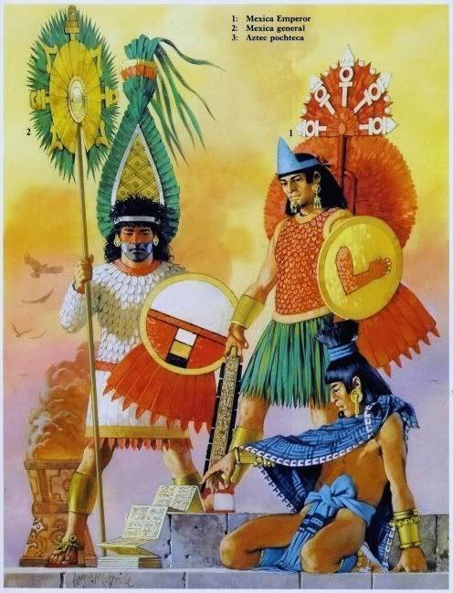 স্প্যানিশ বিজয়ীদের বিরুদ্ধে মেক্সিকান ঈগল এবং জাগুয়ার যোদ্ধা। "এবং যুদ্ধ শুরু হল, নশ্বর যুদ্ধ!" (ষষ্ঠ খণ্ড)