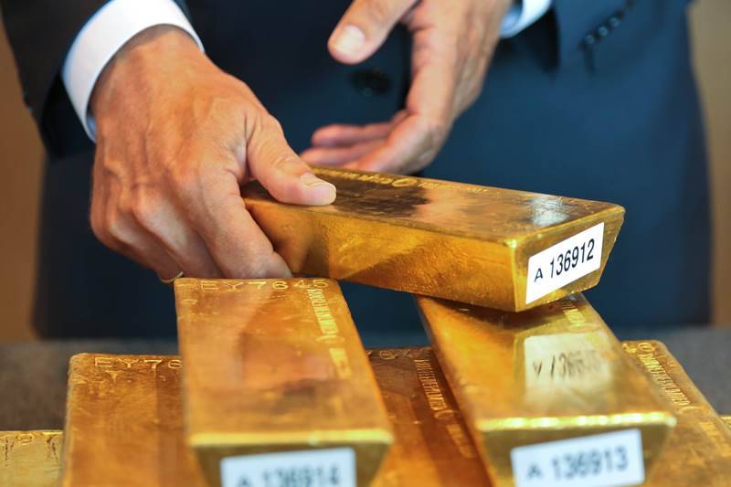 Die Schweiz bestätigte die Beschlagnahme von "ukrainischem" Gold
