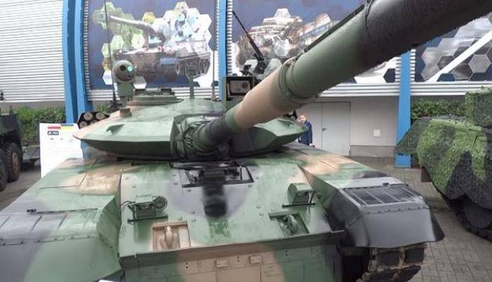 Ukrainian-Polish tank presented at MSPO-2017