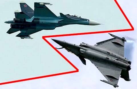 Су-30 против «Рафаля»: виртуальный бой