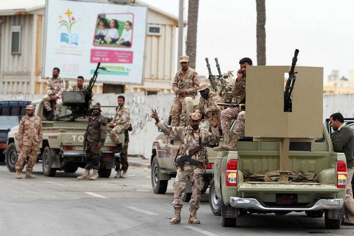 Libyan army freed from terrorists the south of the country and the region of Tripoli