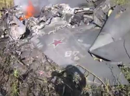 Alcuni dettagli del crash di Yak-130 vicino a Borisoglebsk