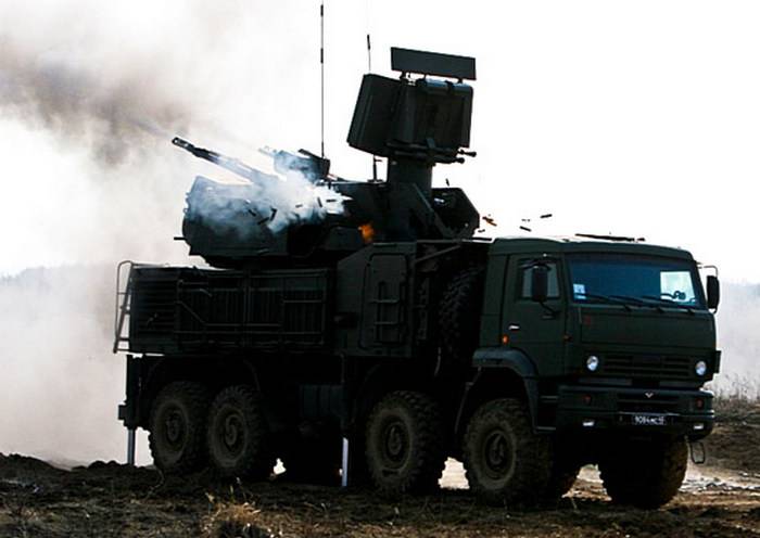 Anti-aircraft gunners TsVO received a batch of air defense systems "Shell-S1"