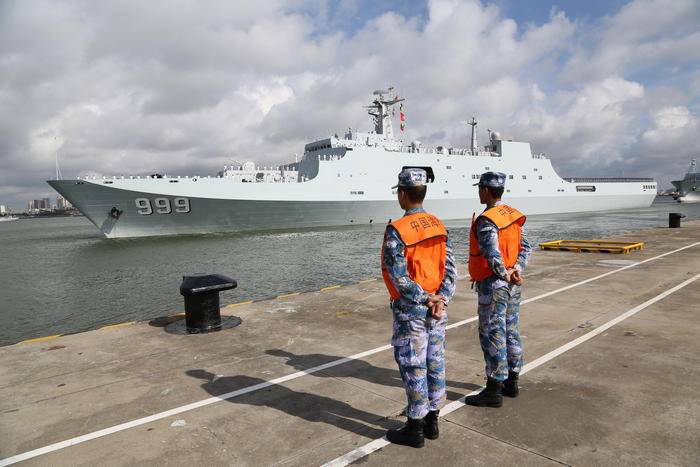 A segunda etapa dos exercícios navais da Rússia e China começou na Frota do Pacífico