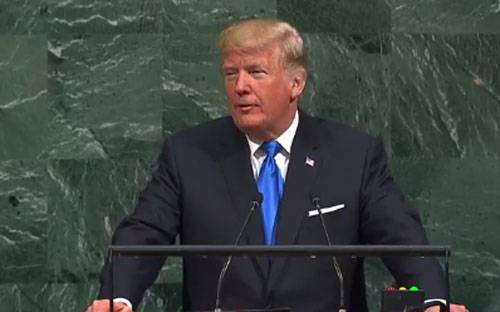 Trump from the UN rostrum declared readiness to "completely destroy the DPRK"