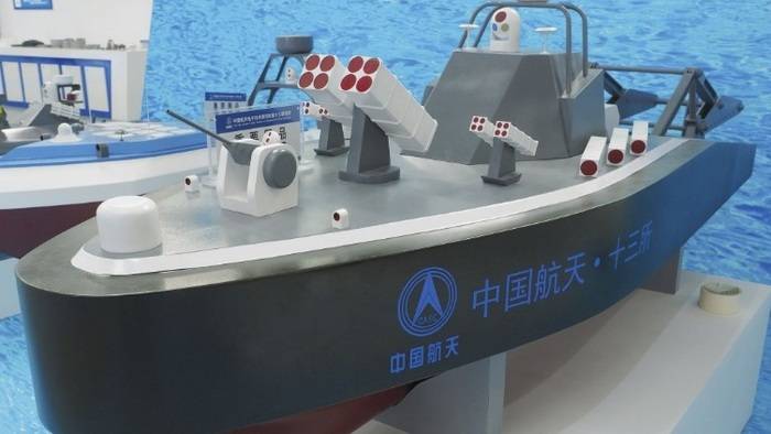 چین خطی از قایق های بدون سرنشین را معرفی کرد