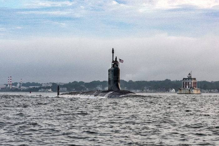 ВМС США получили очередную атомную субмарину