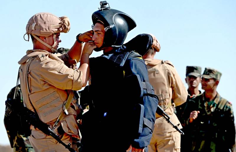 Учебный бой под Дамаском: сирийских военных обучают инструкторы из РФ