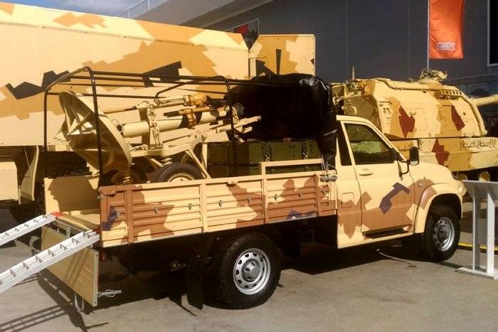 Özel Kuvvetler Hava Taşıtı "UAZ Patriot" adlı araba bazında alıcı aldı