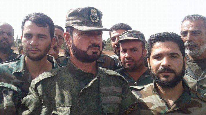 General Suhail Al-Hassan. Syria's Strength and Honor