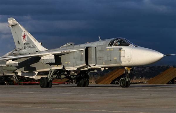 "קומרסנט" מפרסם כמה פרטים על התרסקות ה-Su-24 בבסיס האוויר "חמיים"