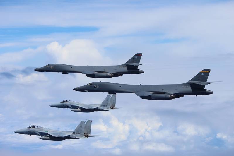 US Air Force and South Korea held a joint exercise