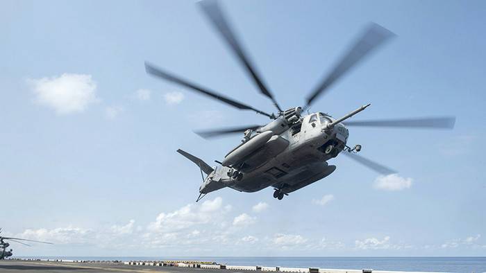 US-Hubschrauber stürzt in der Nähe von Okinawa, Japan, ab