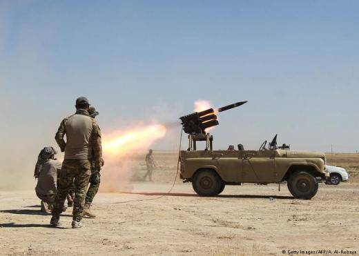 "Missile" UAZ in Iraq