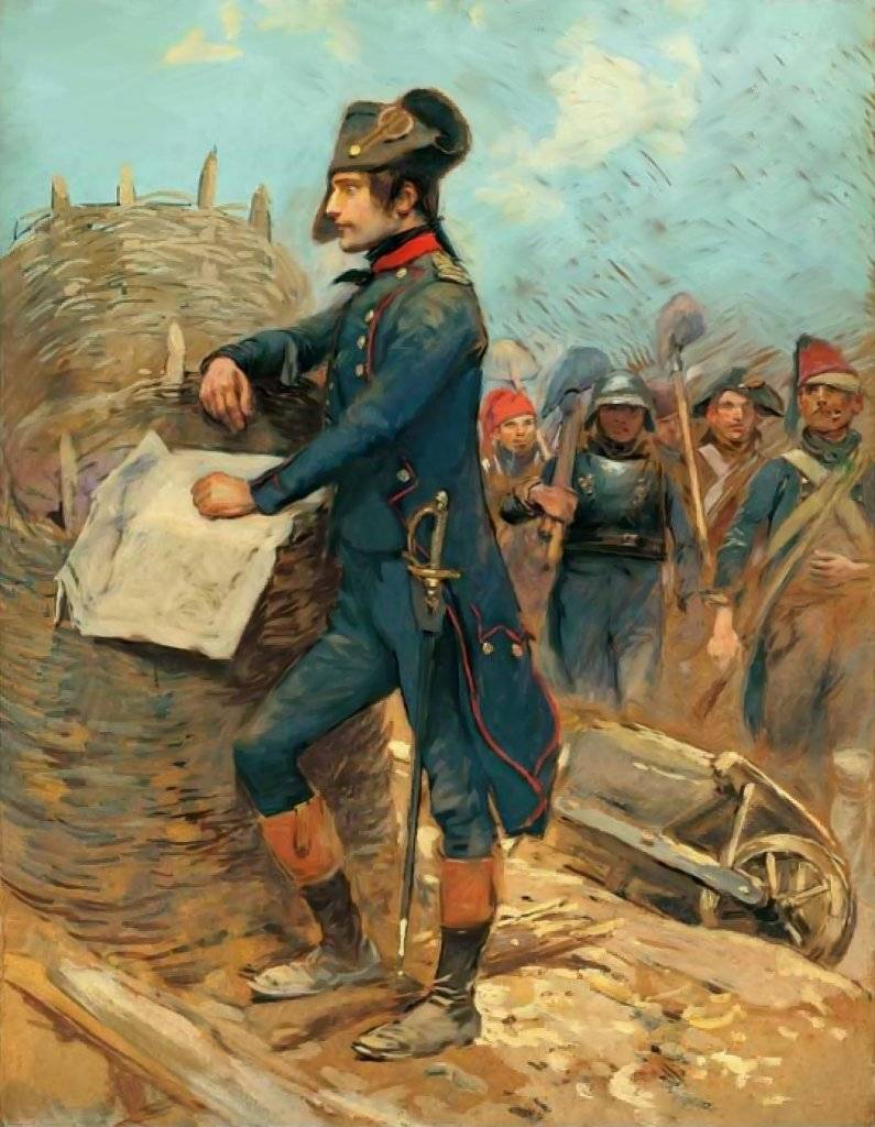 के रूप में नेपोलियन लगभग एक रूसी पताका बन गया