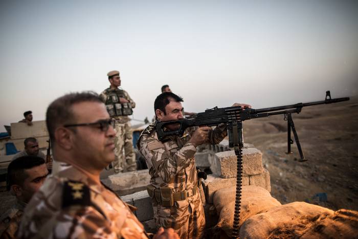 Iraqi Kurdistan authorities are building up a Peshmerga group in Kirkuk