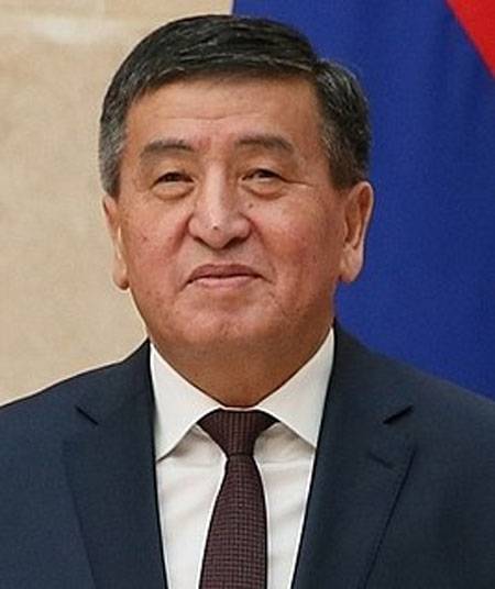 Vladimir Putin congratulated Sooronbai Jeenbekov on his victory in the presidential elections in Kyrgyzstan