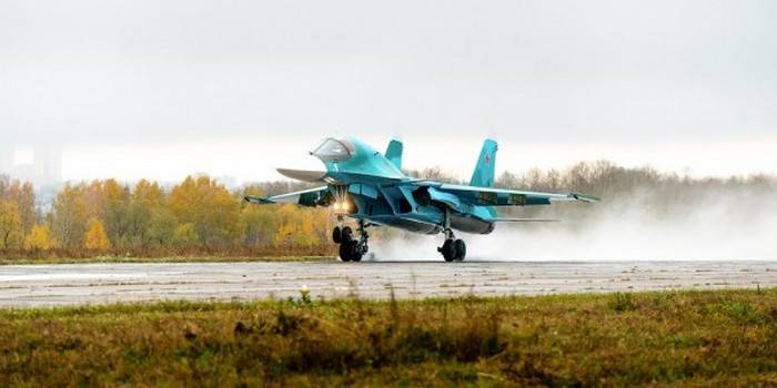 Η Sukhoi παρέδωσε μια παρτίδα Su-34 στις ρωσικές αεροδιαστημικές δυνάμεις