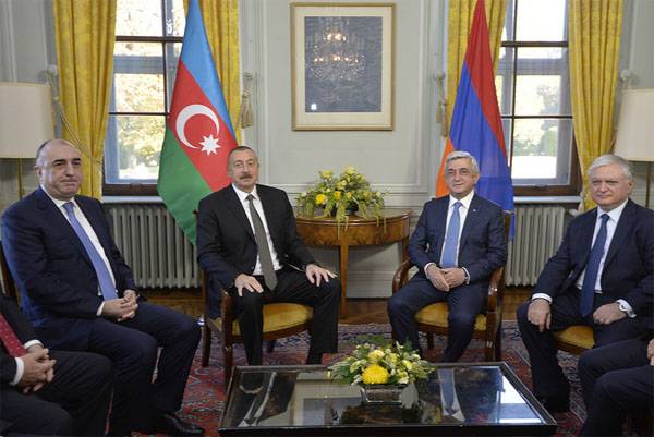 Presidentes de Azerbaiyán y Armenia se reunieron