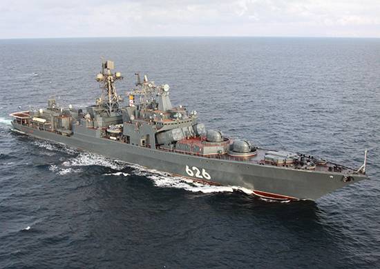 BOD "Vice Admiral Kulakov" goes to the Mediterranean Sea