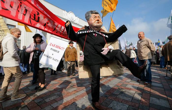 Os confrontos começaram no centro de Kiev