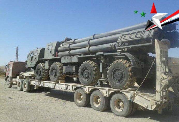 In Syrien gescheitert MLRS „Smerch“?