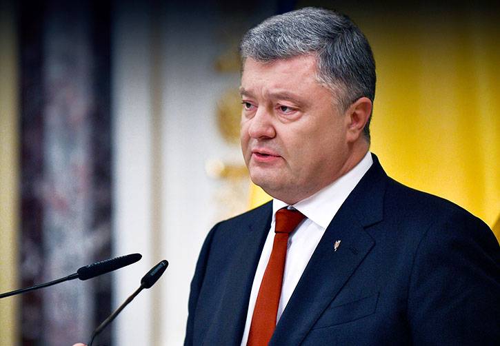 Poroshenko refused to meet with a delegation of protesters "because of its composition"