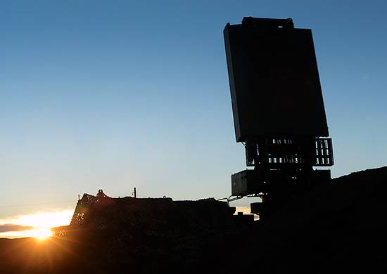 Ein neuer Radarkomplex, Sopka-2, trat in die VO ein