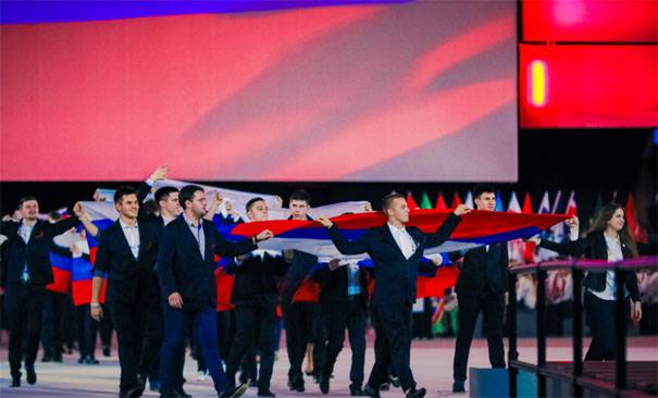 Ryska skolbarn vann 3 "guld" vid WorldSkills internationella turnering