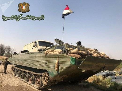 Russian TCP in Syria once again confirmed their reliability