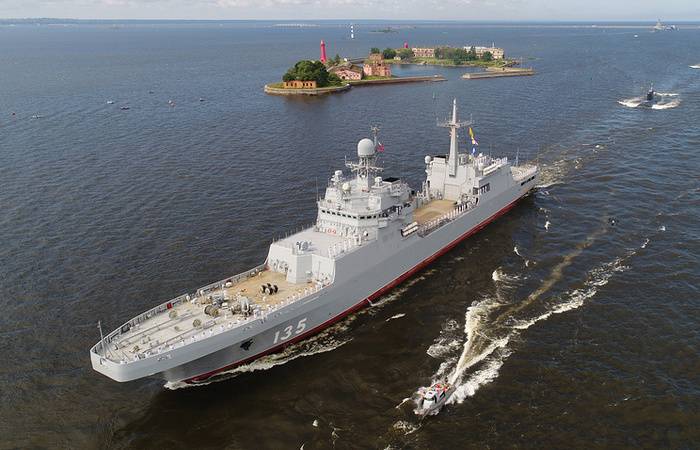 BDK "Ivan Gren" tested the artillery complex at sea