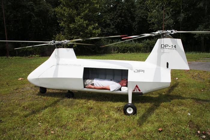 Os americanos vão apreciar a adequação dos drones para evacuar os feridos