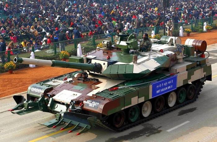 India completó el tanque nacional Arjun Mark II.