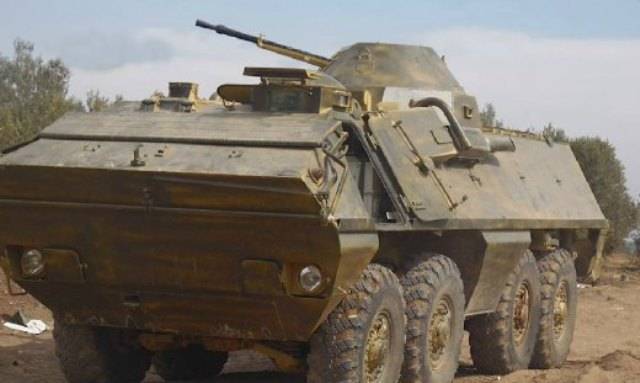 Militants in Syria use armored SKOT / OT-64