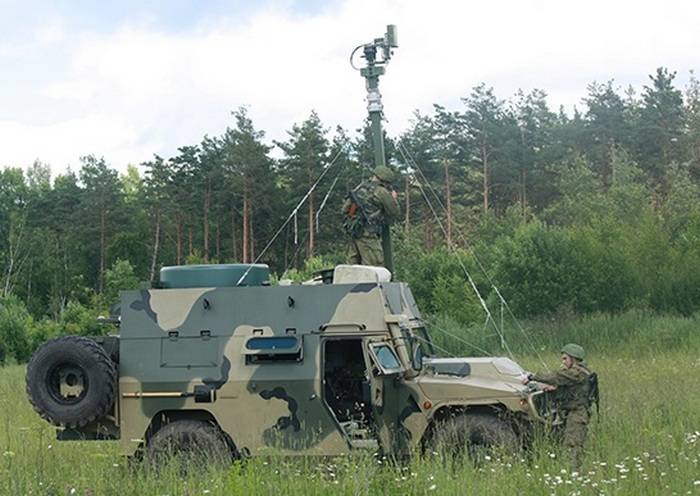 Electronics Electronics has developed a mobile command communication complex