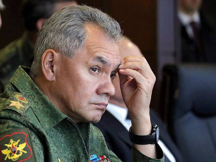 Shoigu declared aggravation of the situation on the western border of Russia