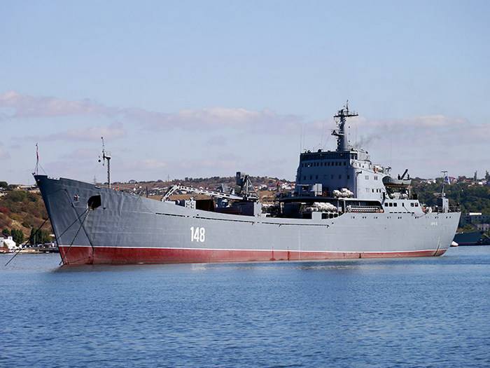 BDK of the Black Sea Fleet "Orsk" went to sea after scheduled repairs