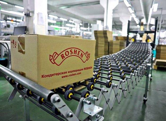 Activistas organizaron el bloqueo de la fábrica de Roshen en Vinnitsa