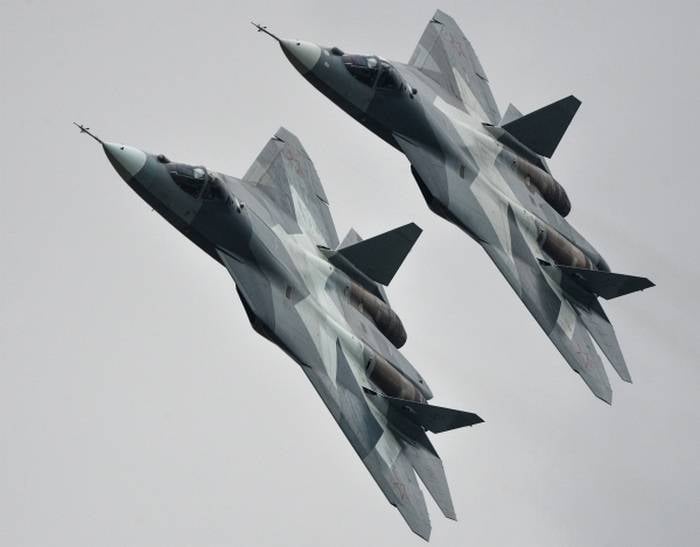 ABD altıncı nesil Rus katil avcı uçağını alarma geçirdi