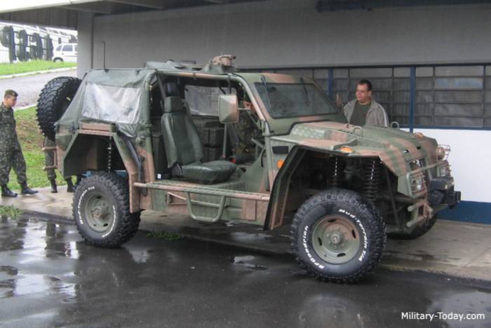 Армия Бразилии начинает испытания легких ударных машин «Чивунк»